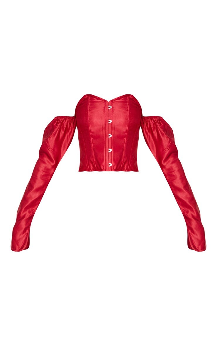 Sassy But Classy Corset-Red