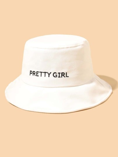 AdoreHER PG Bucket Hat-White