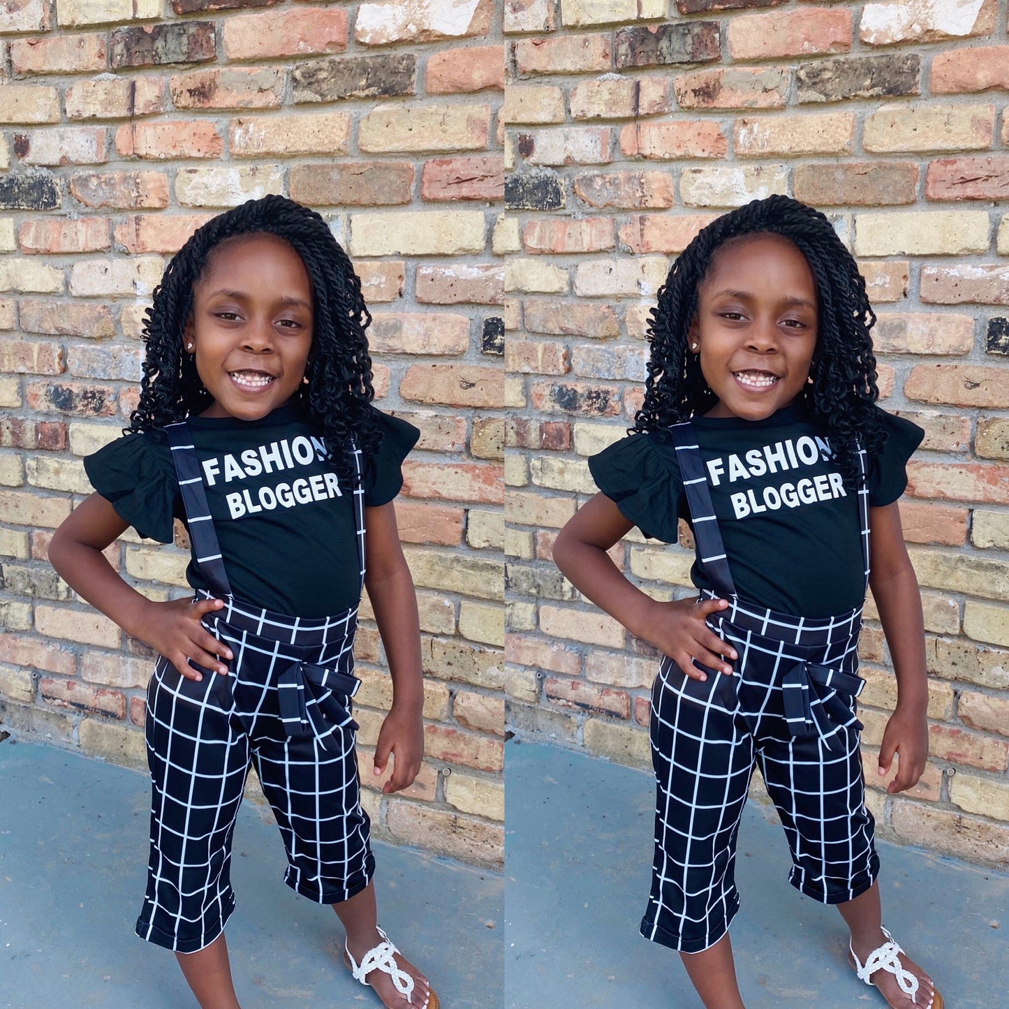 Little Miss Note Taker Casual Grid- Set
