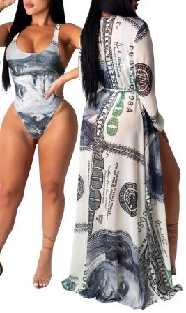 Vixen on Vacation Benjamins Swimsuit- Set